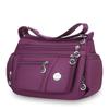 1Pc Women's Waterproof Oxford Multi-Compartment Shoulder Bag – Stylish Travel Accessory for All Ages