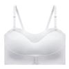 Summer underwear women's ice silk small breasts gather, non-slip, close sub-breasts, anti-sagging, seamless tube top, beautiful back bra cover, thin
