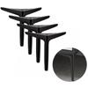 4 pieces of 18cm black gold sofa legs metal furniture legs set with 4 legs sofa legs vanity table legs durable legs