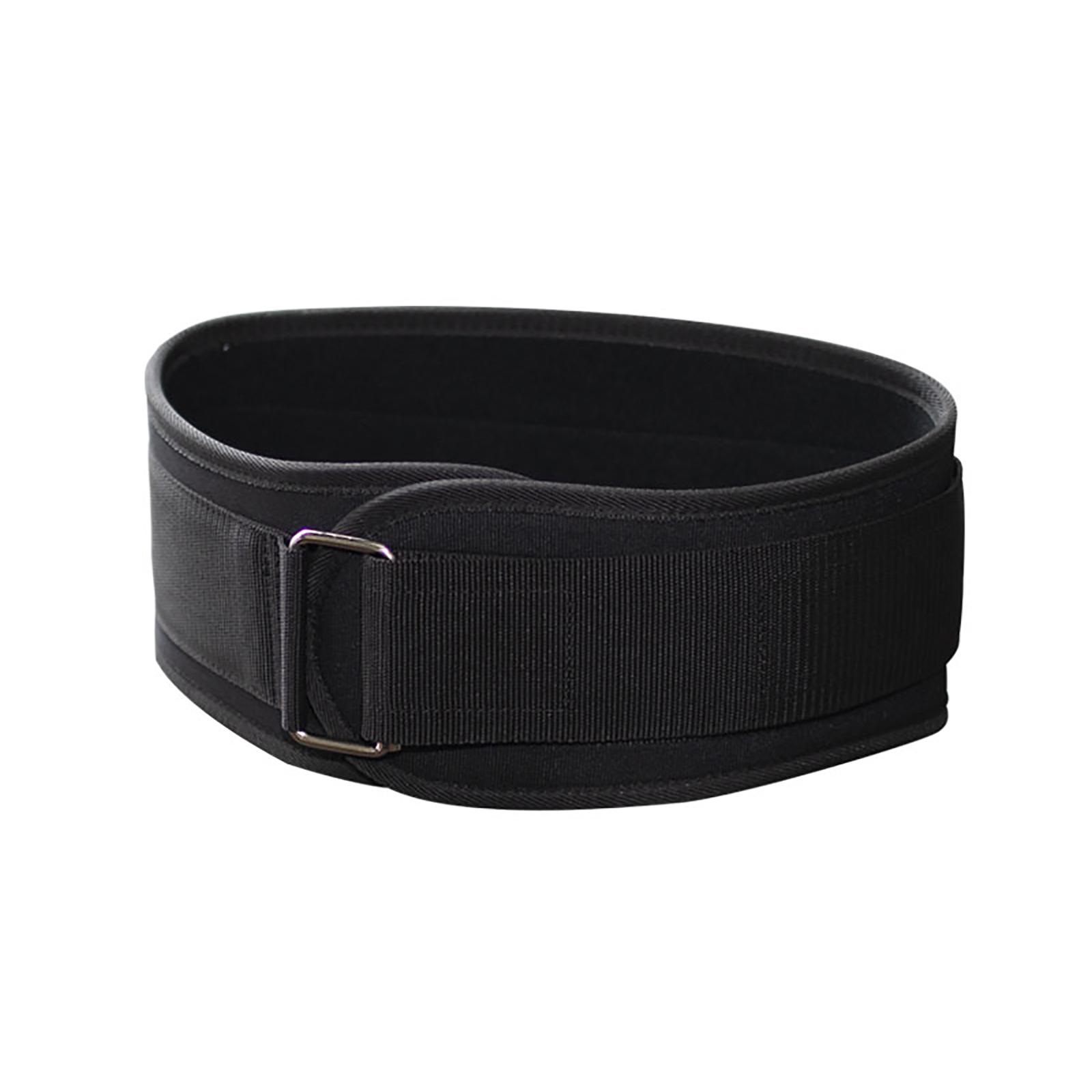 

Пояс для упражнений на талию для мужчин и женщин, ремни для поддержки спины для фитнеса, триммер для талии, регулируемый тренажер для талии, для повседневной жизни, тренировок и многого другого S чёрный