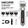 Shimi Digital Display USB Hair Clipper: Electric Hair Salon Tool and Shaver
