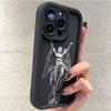 Beliebte Statue Grafik Handyhülle Für iPhone 16 15 14 13 12 11 X XR Xs SE 2022 8 7 Plus Pro Max Mini Silikon Rückseite
