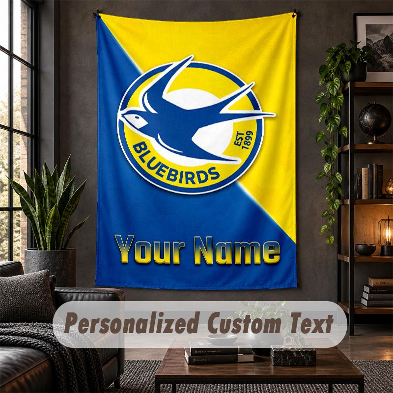 Personalized Wall Tapestry,Cardiff City Custom Text, Soft Fabric Wall Art For Indoor Decoration