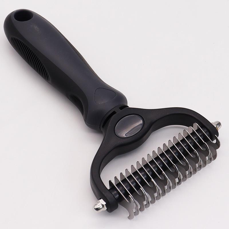 Pet Detangling Double-Sided Grooming Comb for Dogs & Cats