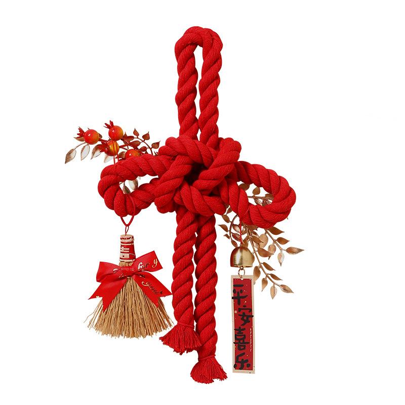 

Весенний праздник змеи в доме церемония украшения китайский узел Фу иероглиф подвеска Цяо перенесла радость в украшение гостиной