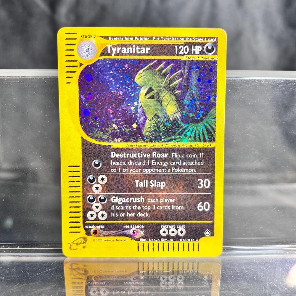 Holografische Spiel-Sammelkarten PTCG Proxy-Karten Glurak Pikachu Mew EX Einzelkarten PKM Folienkarten Gengar VMAX Skyridge (SK)