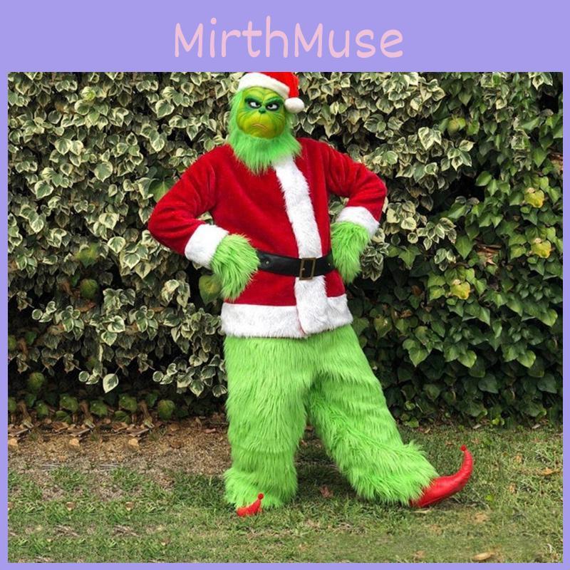 Der Grinch Weihnachtskostüm Cosplay Outfit Für Erwachsene Feierparty