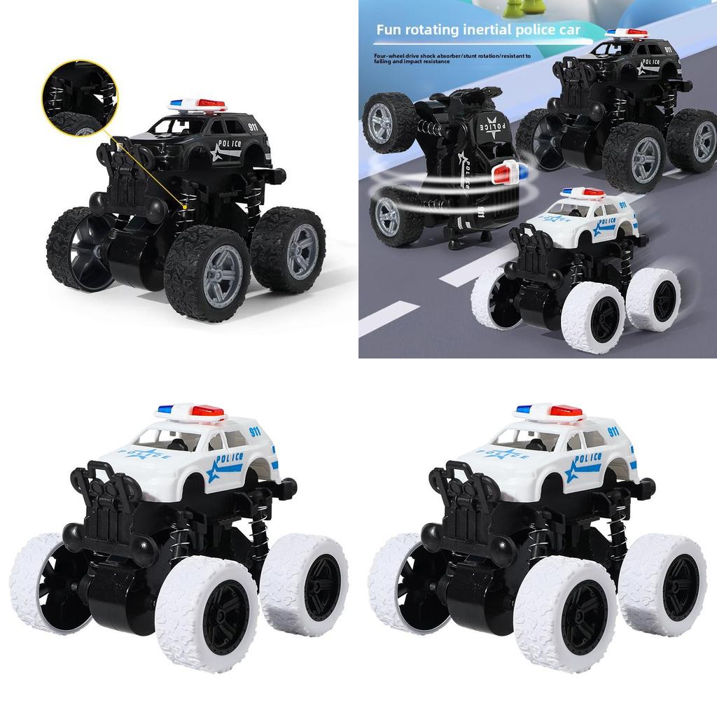 Off Road Police Car Toy With Inertia Drive For Kids Outdoor Play
