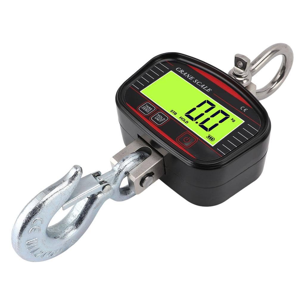 Black Industrial Crane Scale 2000kg High Accuracy Heavy Duty Digital Hanging Scale with Remote Control for Farm Industry