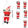 Christmas Decorations Santa Ladder Christmas Tree Ornaments Candy cane mirror ball Crafts Xmas Pendant Navidad Home Decoration