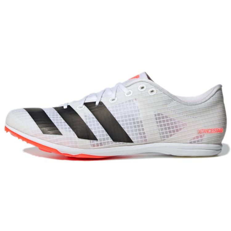 adidas Distancestar Spikes White Black Orange Men s FY4094 EU 44
