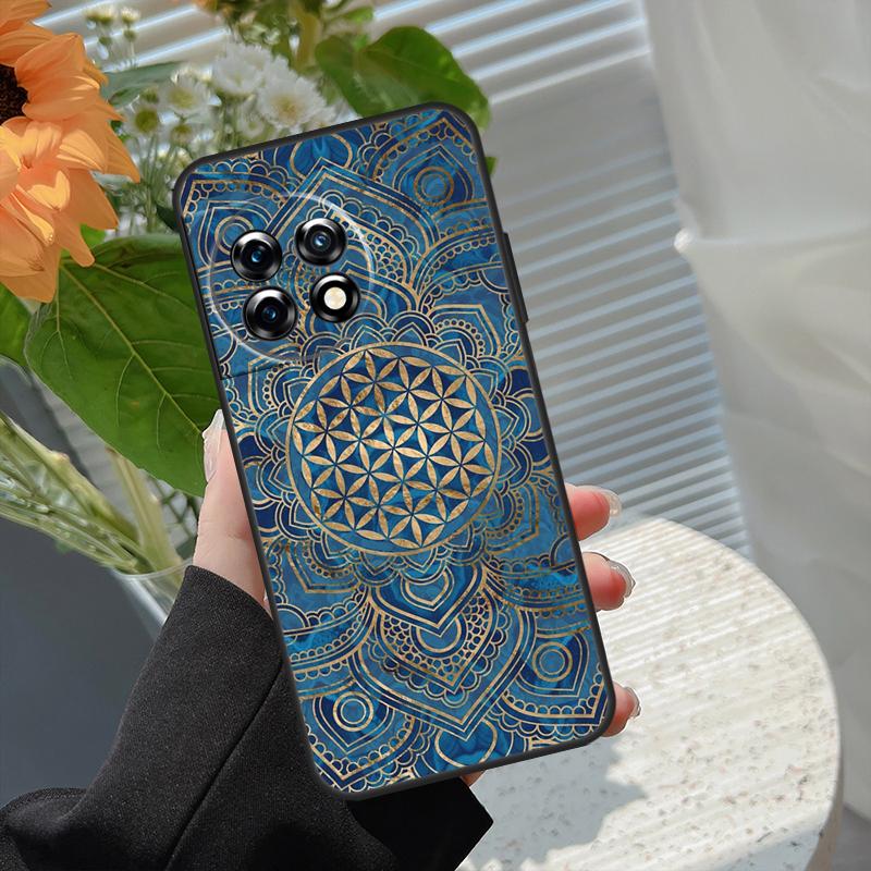 

Цветочная жизнь в лотосе Пастельные золота Чехол для OnePlus Nord 5 CE 2 3 4 Lite N20 N30 OnePlus 13T 13R 15 13 12 11 10 10T 8T 15R Чехол OnePlus Nord 2