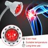 275W Infrared Light Hting Therapy Lamp Muscle Pain Cold Relief Lamp   Temperature