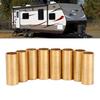 8Pcs Leaf Spring Bushings for Double Eye Springs Equalizers,Trailer Leaf Spring Shackle Bushings Kit ID 9/16in OD 11/16in Length 1 3/4in