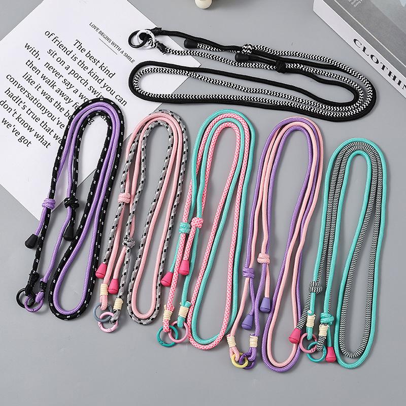 Fashion Mobile Phone Lanyard For Women Girls Adjustable Braided Phone Chain Detachable Phone Decoration Crossbody Rope Gifts