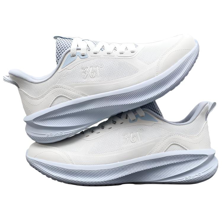 361 Sharp Leaf 5.0 Low Top Casual Running Shoes Men's White Blue 672612219-2