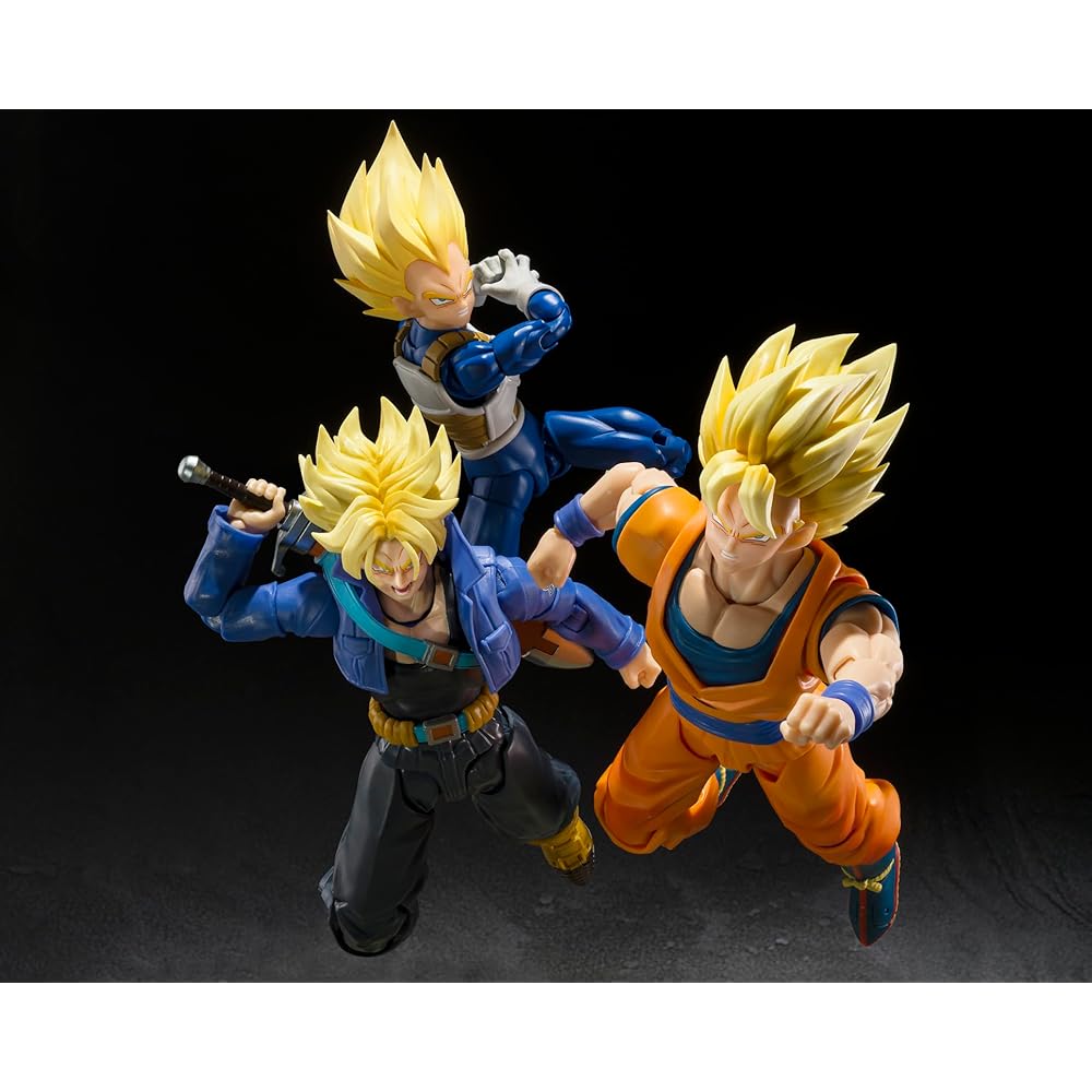 TAMASHII NATIONS S.H. Figuarts Dragon Ball Z Super Saiyan Vegeta 135mm PVC ABS Action Figure