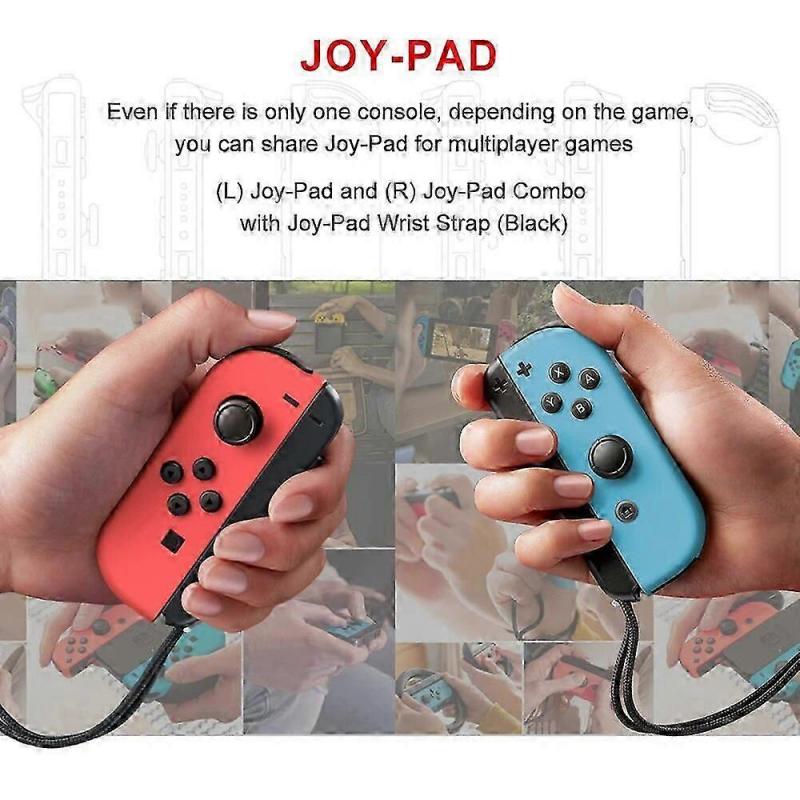 Switch Joy Pad Joycons Controller For Nintendo Switch Joy Cons Joystick Gamepad Wireless Game Console JoyPad Wake up Function