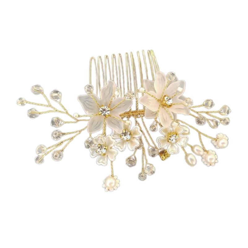 

Fashionable Pearls and Crystals Hair Accessory Daily Decoration For Formal Event and Celebrations Stylish Outfits 1