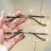 4Pcs Rimless Reading Glasses - Lightweight Computer Readers For Women & Men - Stay Clear Magnifying Vision +1.0 To +4.0