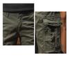 Pantaloni da lavoro rétro in cotone da uomo Autunno 2025 con tasche multiple - Gamba dritta - Abbigliamento casual da esterno