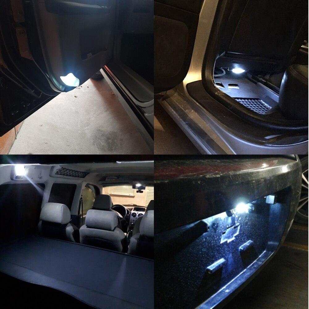 10X Auto T10 Led Cold White Blue Pink 194 W5W LED 168 COB Silica Car Super Bright Turn Side License Plate Light Lamp Bulb DC 12V