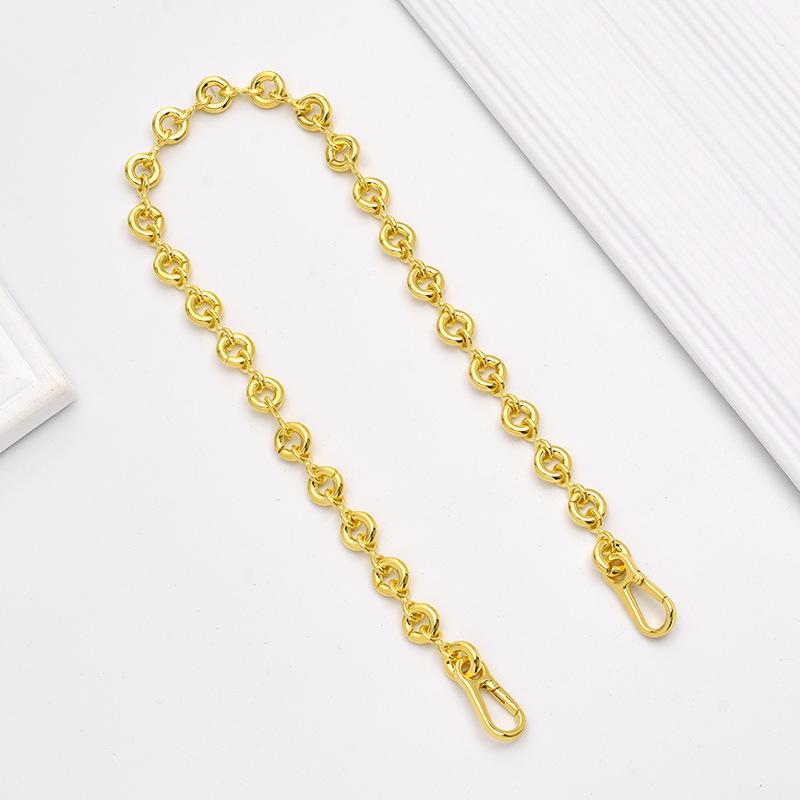 Loeve Goya Geometric Underarm Bag with Donut Chain Decor