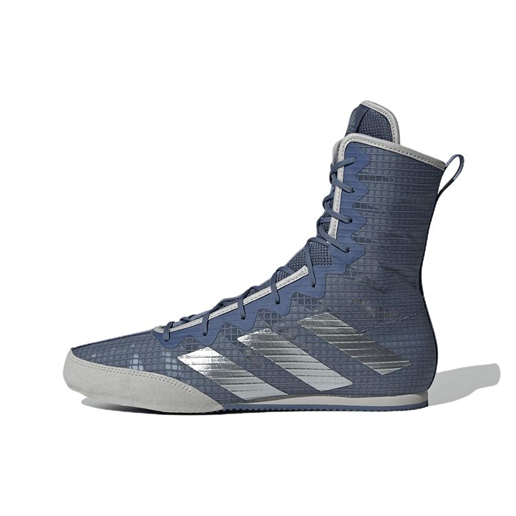 Adidas Box Hog 4 Wonder Steel Magic Grey Metallic Unisex Sneakers Blue Grey-Two GZ6117 39⅓