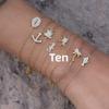 Quiet Chic Animal Resort Style 18K Gold Stainless Steel Zircon Ocean-Style Women's Bracelet Light Luxury High-End Cross-Border