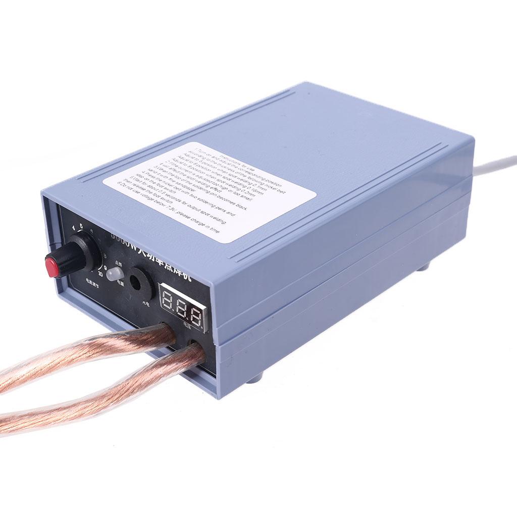 Handheld DIY Spot Welding Tool 5000W High Power,USB Recharge Mini Size Lithium Battery Spot Welding Machine for 18650