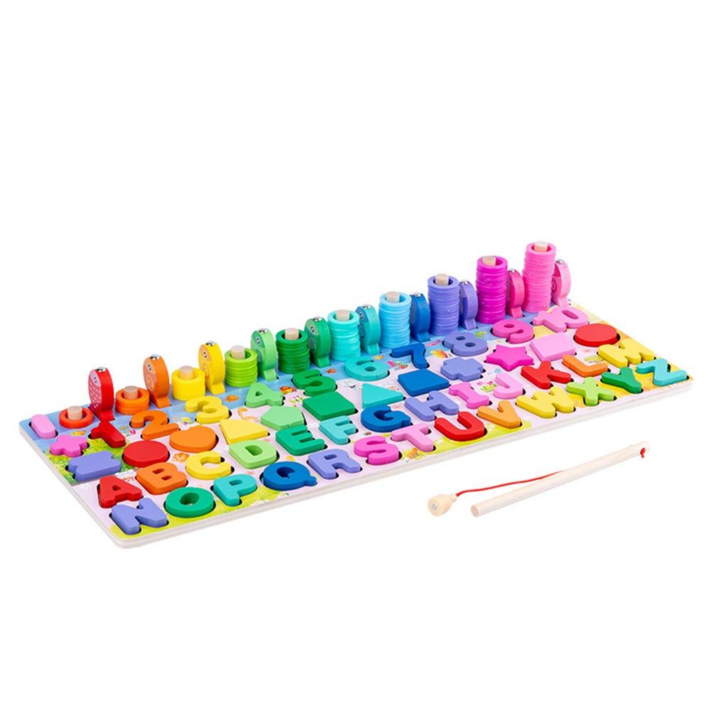 

Деревянные игрушки Монтессори Деревянные игрушки Цифровой алфавит Дошкольная развивающая доска Развивающие детские игрушки Малыши 6