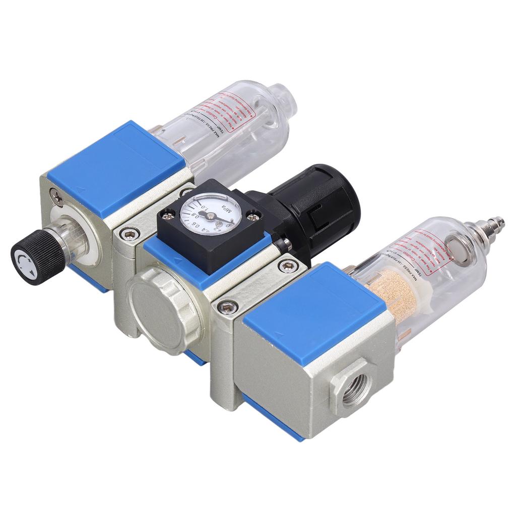 Compressed Filter Regulator Lubricator Combo Water Oil Separator 3 in 1 3 Unit