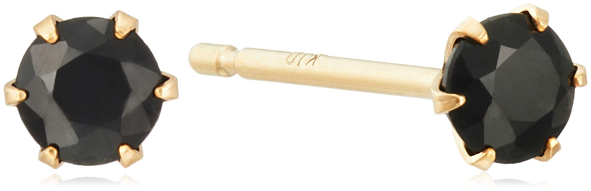 

[Official] ESTELLE Women s Earrings in 10K Yellow Gold with September Birthstone Sapphire (Product Code: 0222-5444-0012-0000)