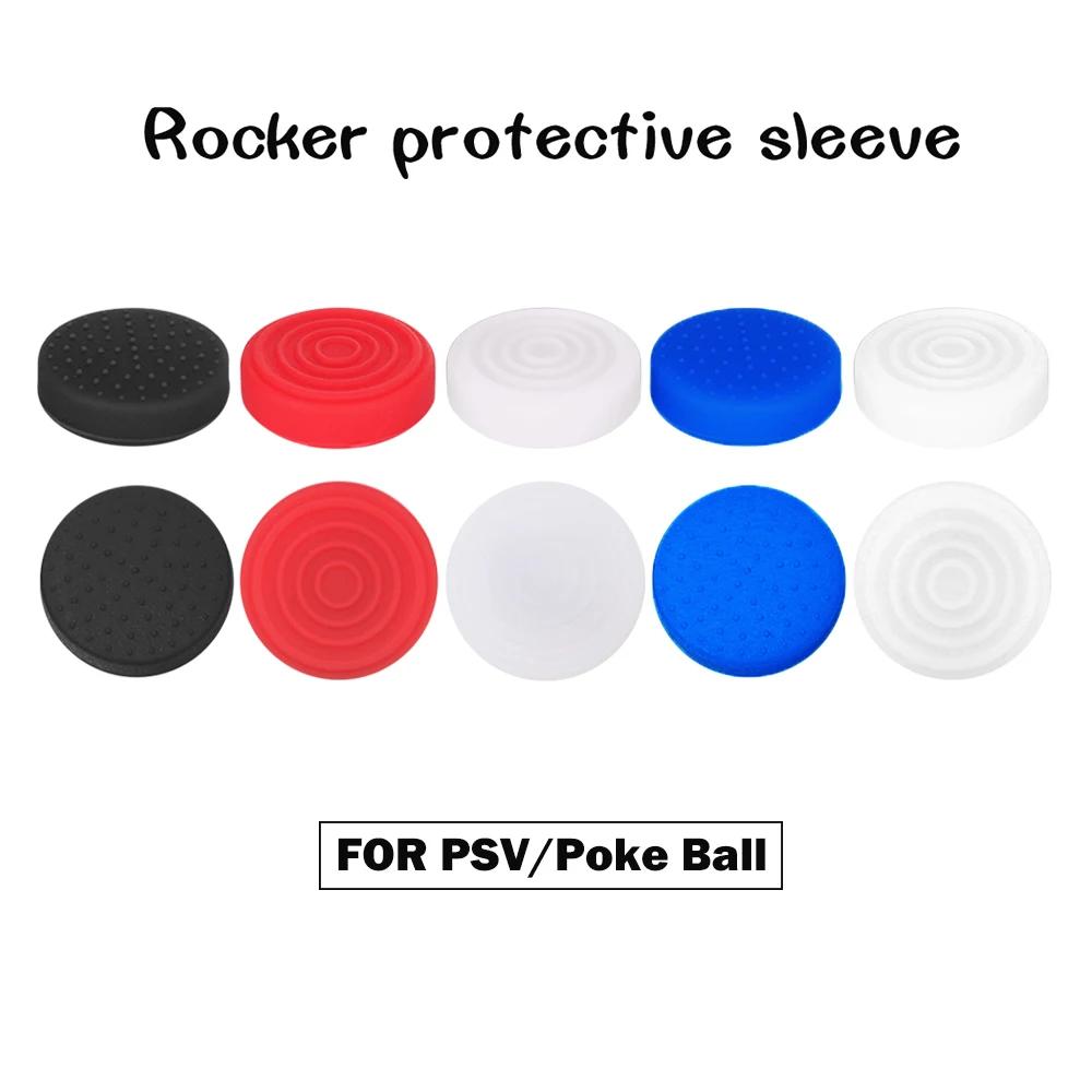 6 Pezzi Tappi Protettivi in Silicone per Thumbstick Joystick Analogico Custodia Protettiva Per Sony PlayStation Psvita PS Vita PSV 1000/2000 Slim