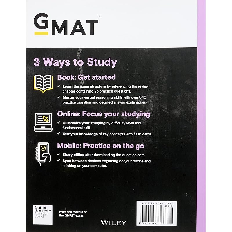 GMAT Official Guide Verbal Review 2022: Book + Online Question Bank