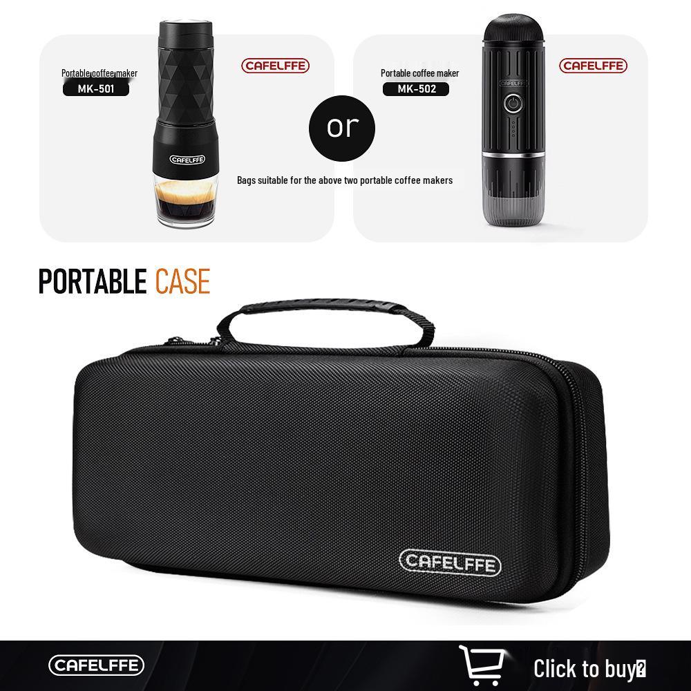 Portable Three-in-One Italian Capsule Coffee Maker: Outdoor Hand-Pressed Travel Coffee Pot