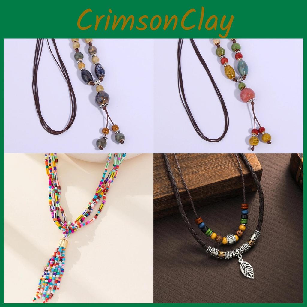 Trendy Bead Jewelry With Shell And Starfish Charms For Women Daily Accessories