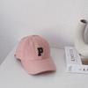 Kids Minimalist Baseball Cap Spring Autumn Fashionable Personalized Sun Protection Visor Hat For Boys And Girls
