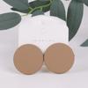Trendy Korean Red White Black Pink Stud Earrings For Women Girl Geometric Big Square Round Acrylic Earrings Fashion Jewelry Gift