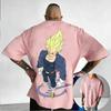 Plus Size Dragon Ball Anime Printed Men WomenTshirt Casual Parent Child Tops Summer Street Wear Harajuku Style Fashion Y2K