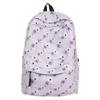 Schoolbag Simple Casual Foam Printed Backpack Sweet Girl Student High Value Backpack Lightweight Small Flower Student School Bag
