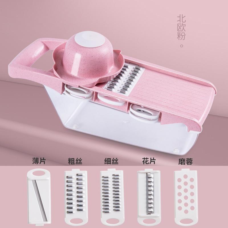 Multi-function Shredder Potato Manual Shred Slicer Home Kitchen Carrot Wire Grater
