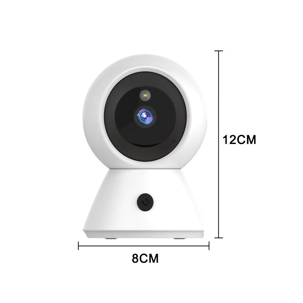 One-click Call Intelligent Dual-frequency Linkage Doorbell Wifi Camera HD Night Vision Gimbal Security Monitor