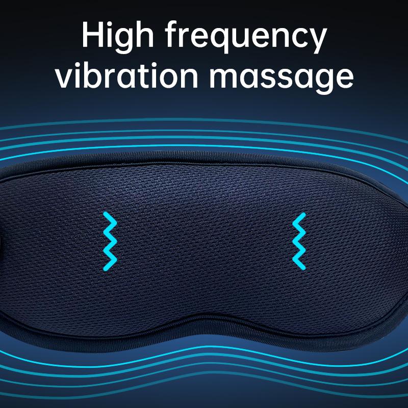 Electric Vibration Eye Massager Heated Eye Mask Wireless Relieve Eye Strain Dark Circles Dry Eye Fatigue Relief Sleeping Mask