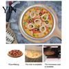 Pizza Baking Equipment Aluminum Alloy Screen, Non Stick Mesh Pan, Cooking Griddle Screen Round Crisper Tray for Oven Home Kitchen Restaurant