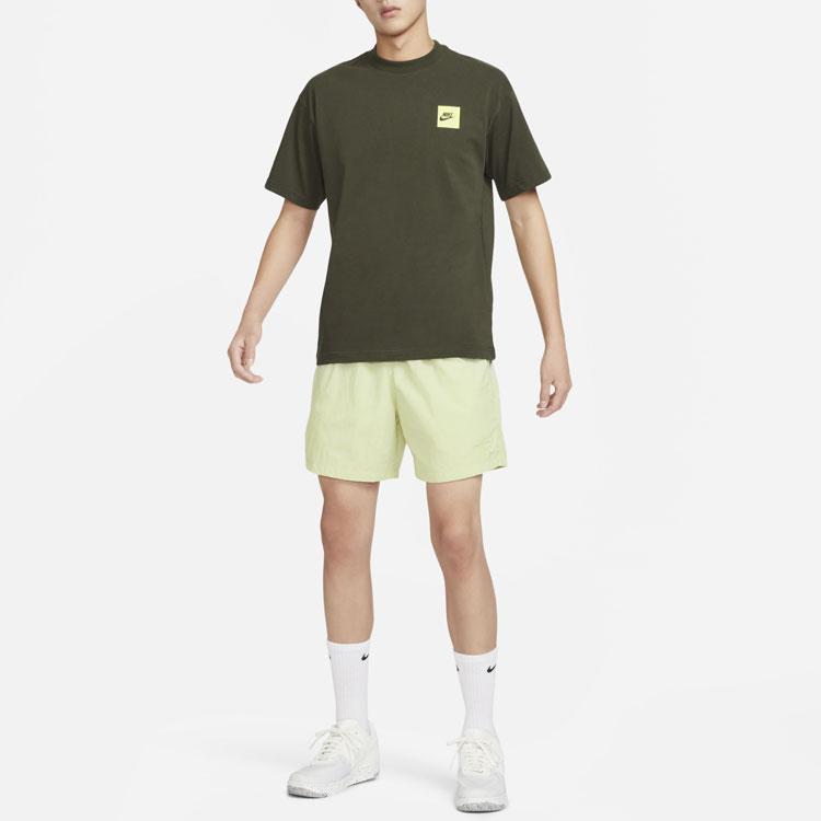 New Nike T Shirt Unisex Grass Green DX5842-355