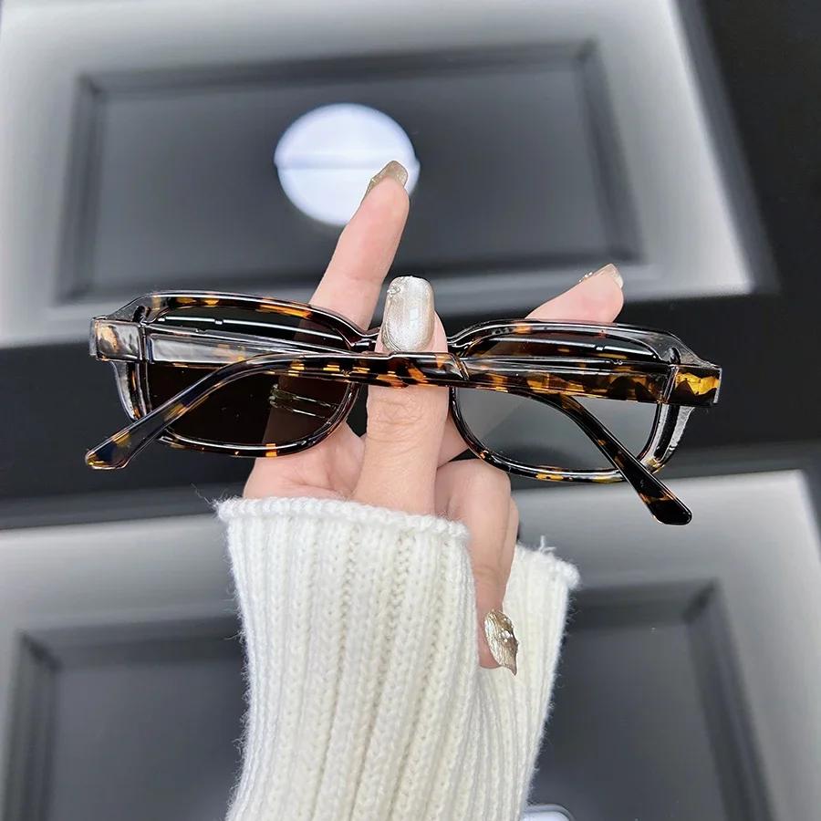 Retro Square Sunglasses Women Men Brand Designer Fashion Black Sun Glasses Male Female Vintage Mirror Shades