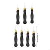 2.0 2.5 3.5 4.5 5.0mm Leather Edges Crafting Tool Leather Edges Creaser with Handle Leather Craft Tool