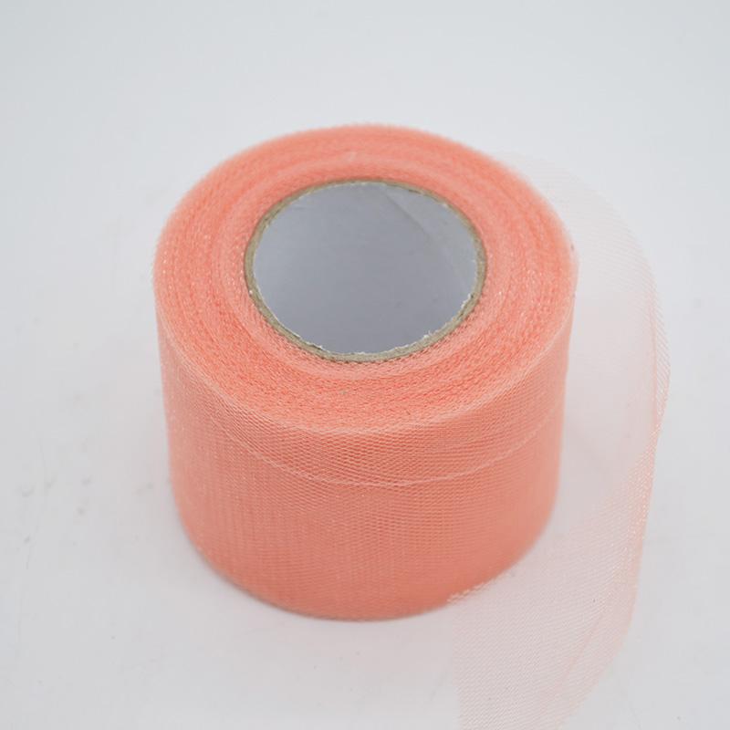 22m/lot 2" 5cm Shiny Tulle Roll Spool Fabric Tutu Skirt Chair Sash Bow Table Runner  Wedding Baby Shower Party Decorations
