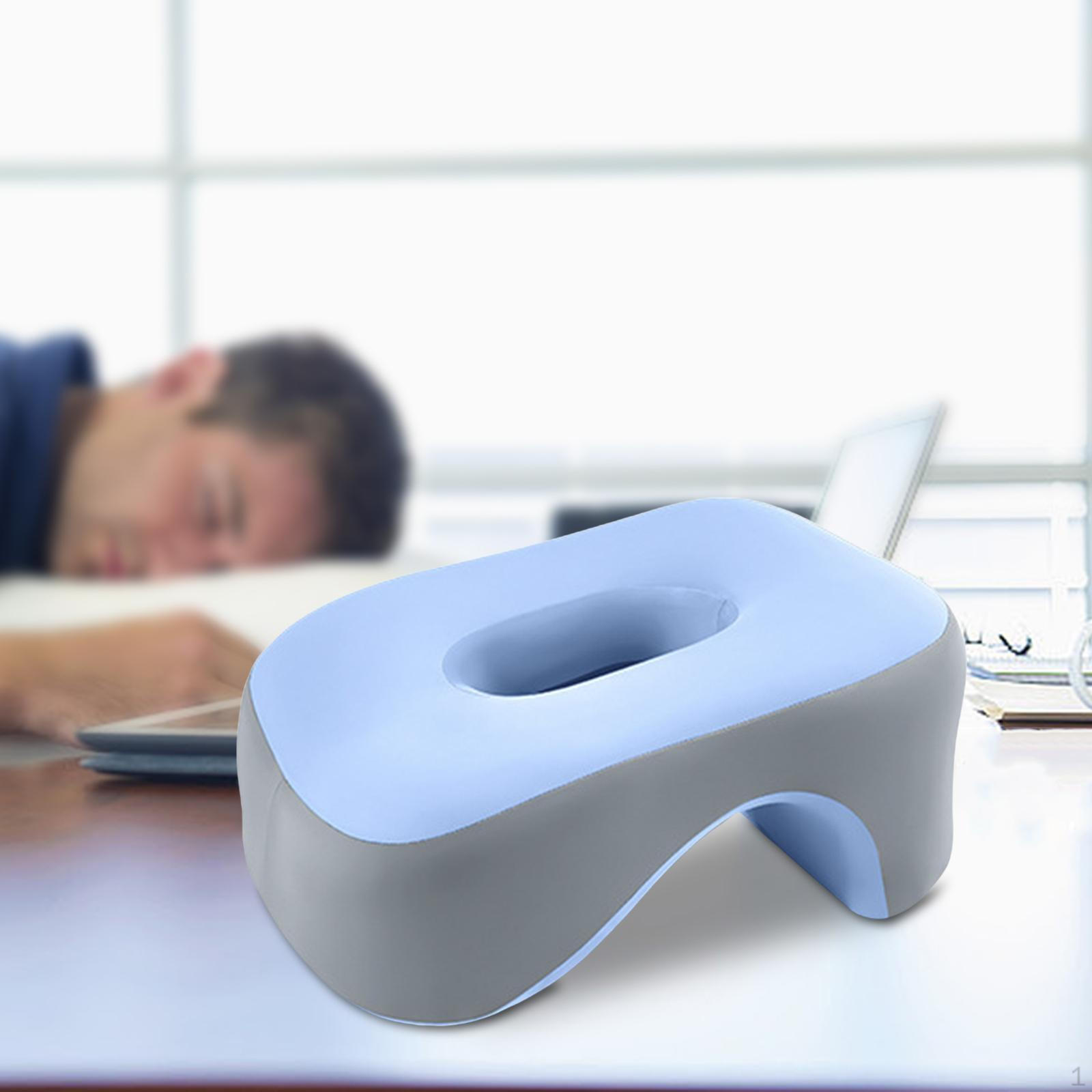 

Подушка для сна и отдыха в офисе лицом вниз для удобного и легкого мягкого стола Blue